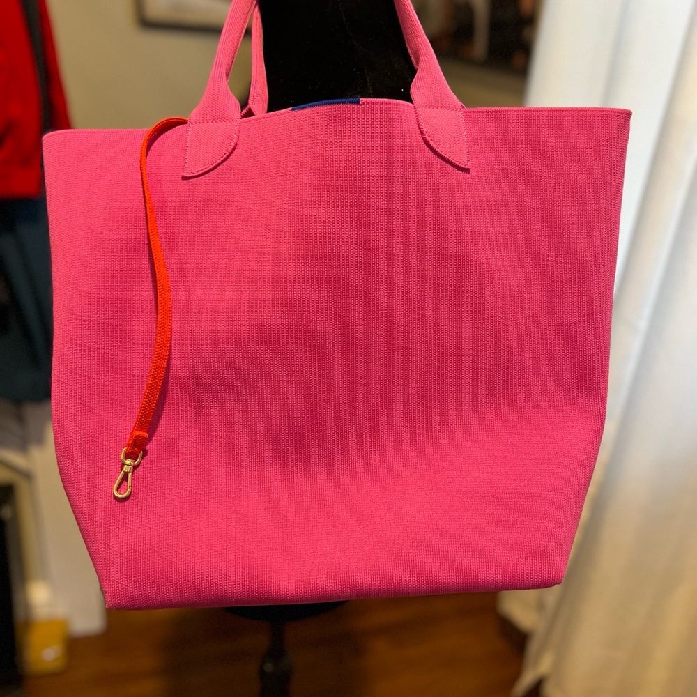 Rothy’s pink tote